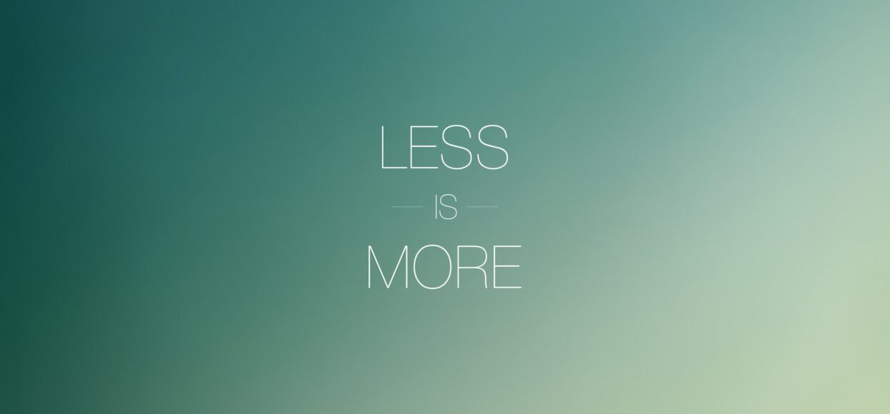 The Importance Of The Minimalist Approach To Web Design