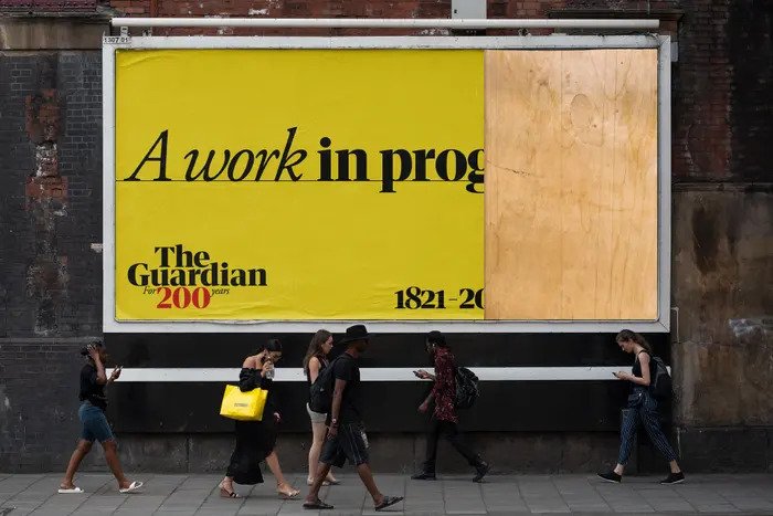The Guardian: Guardian 200 Years, a Work in Progress