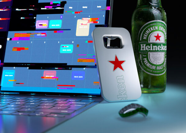 Heineken devises bottle opener that shuts down work apps