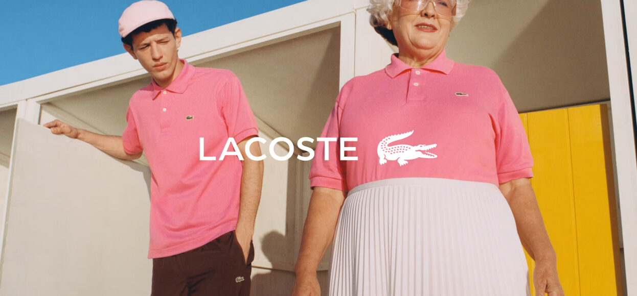 New Lacoste campaign emphasizes the brand’s ageless style
