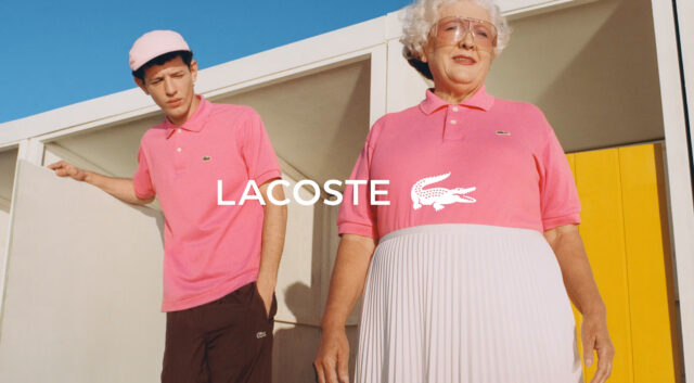 New Lacoste campaign emphasizes the brand’s ageless style
