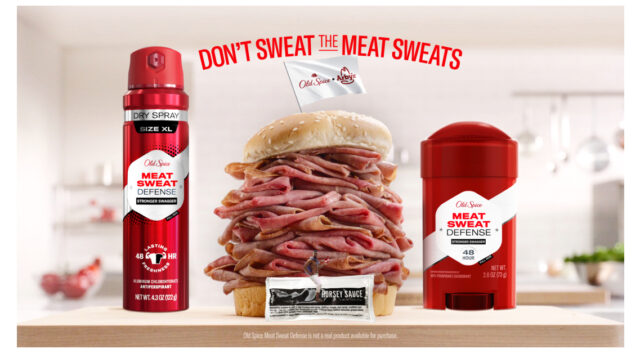 Old Spice teams with Arby’s to tackle ‘meat sweats’