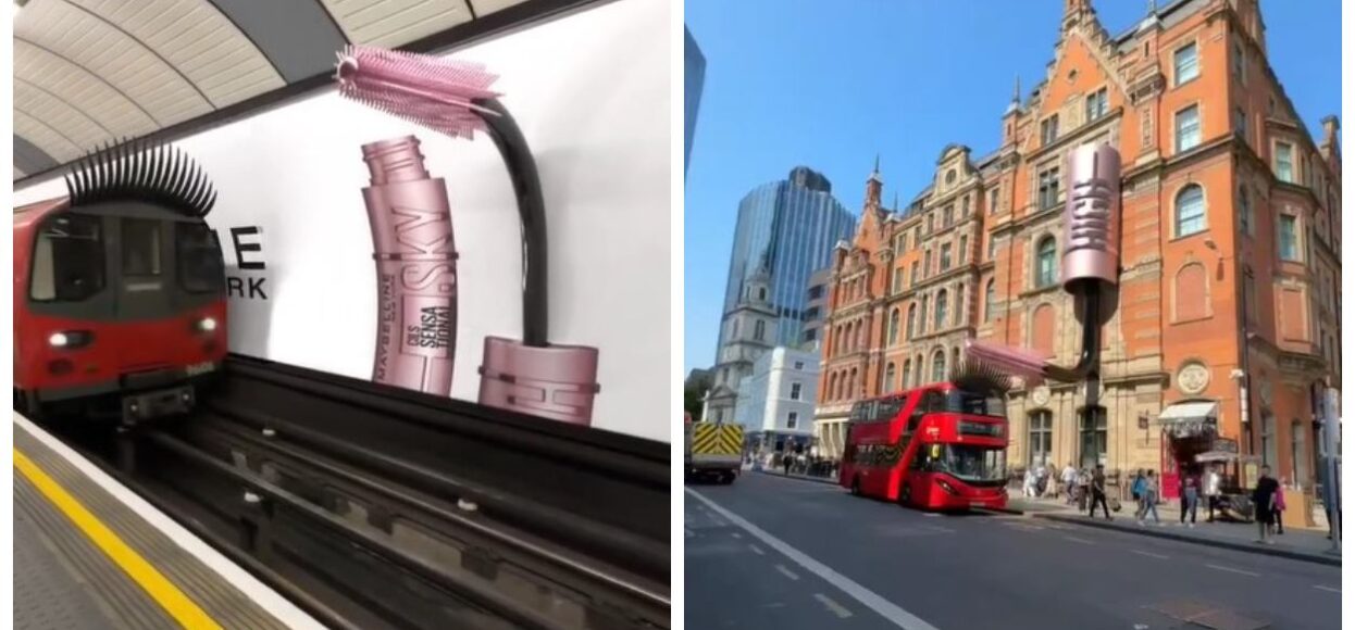 London Metro gets a viral Maybelline eyelift.