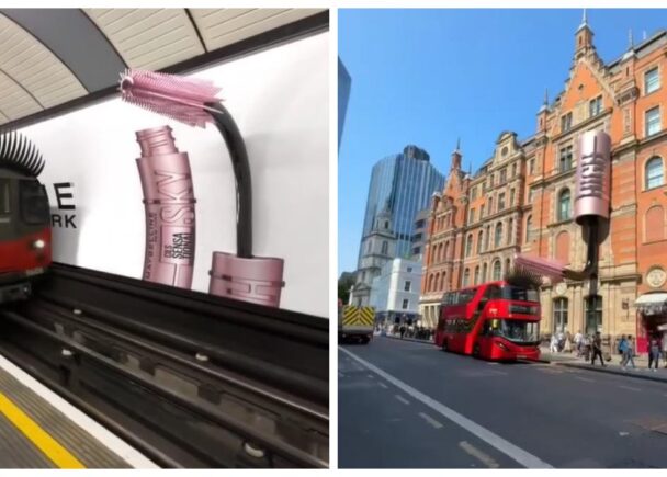 London Metro gets a viral Maybelline eyelift.