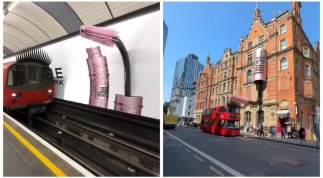 London Metro gets a viral Maybelline eyelift.