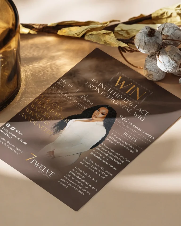 7twelve hair xchange – Texas – Flyer