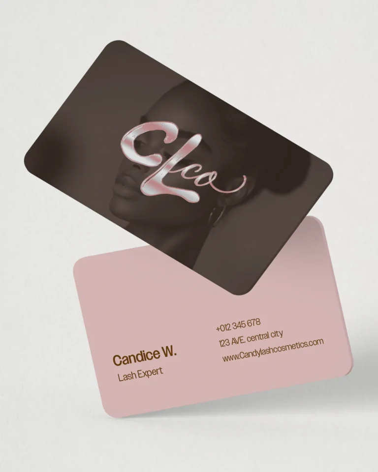 Candy Lash business card