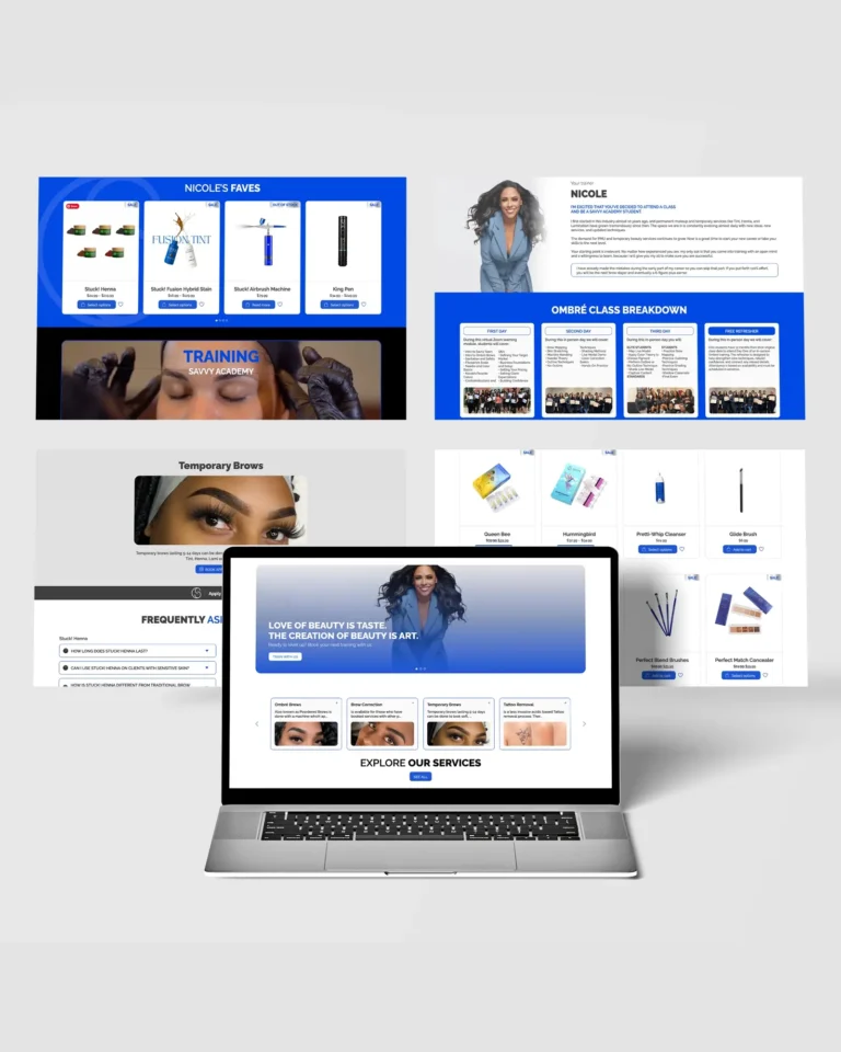 Savvy Creations Inc – Atlanta – Web design