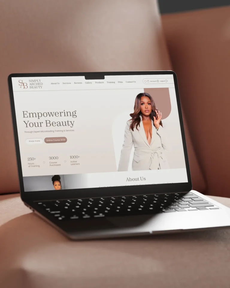 Simply Arched – Atlanta – Web design-Top