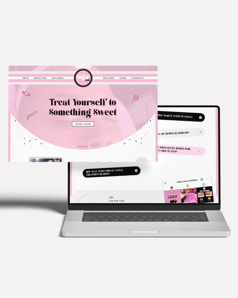Sugar Rush Aesthetics – Montgomery – Website