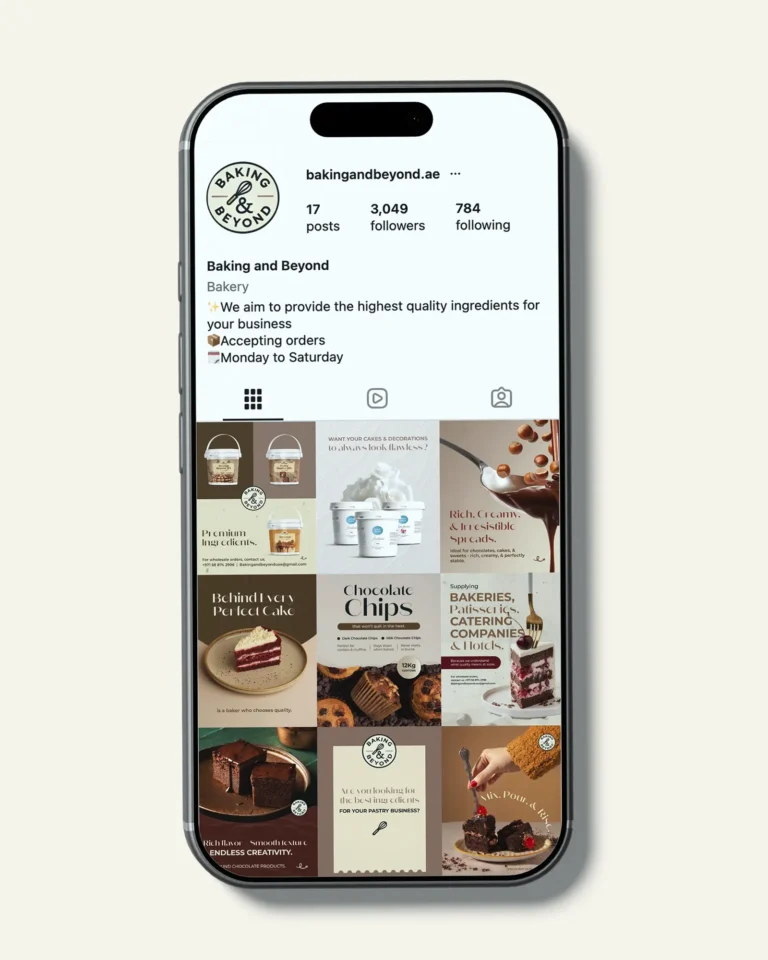 baking & beyond-dubai-social media grid