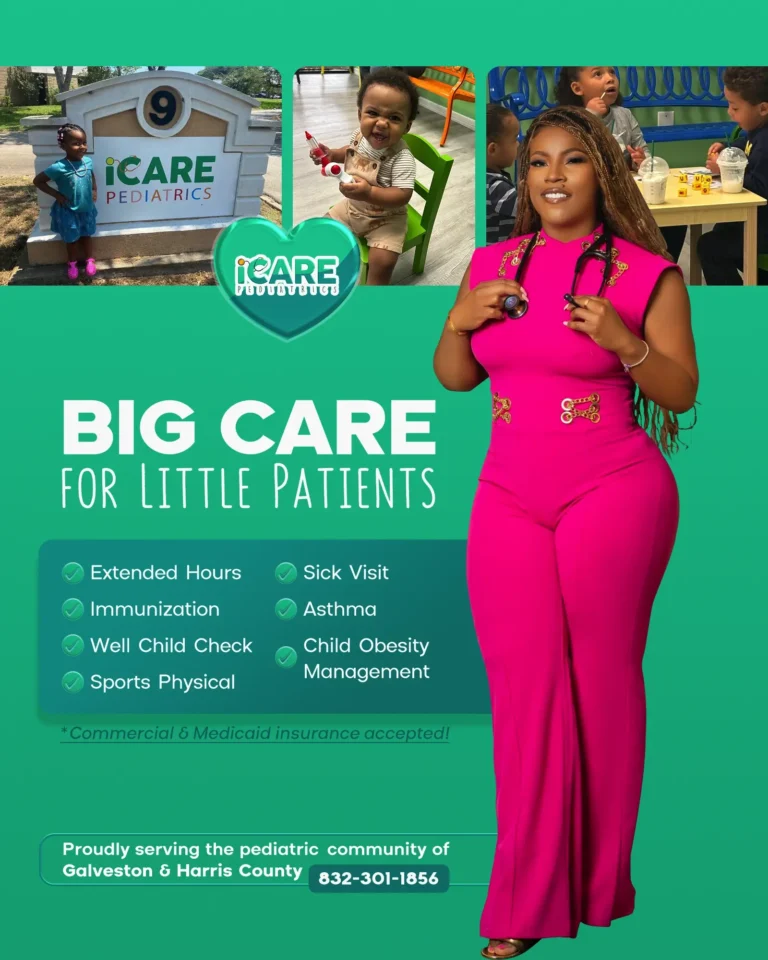 Icare Pediatrics Texas Graphic 3