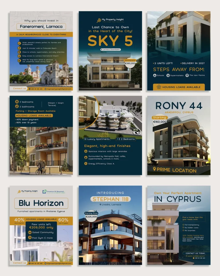 My Property Insight Cyprus Social Media