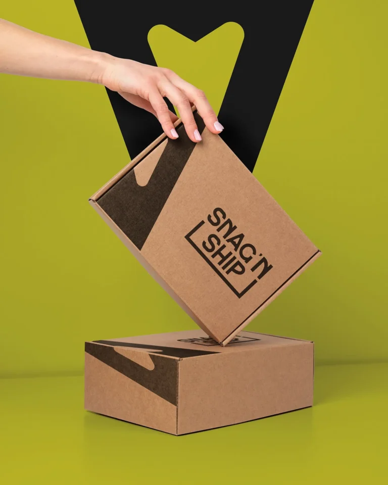 Snag’n ship USA – box design